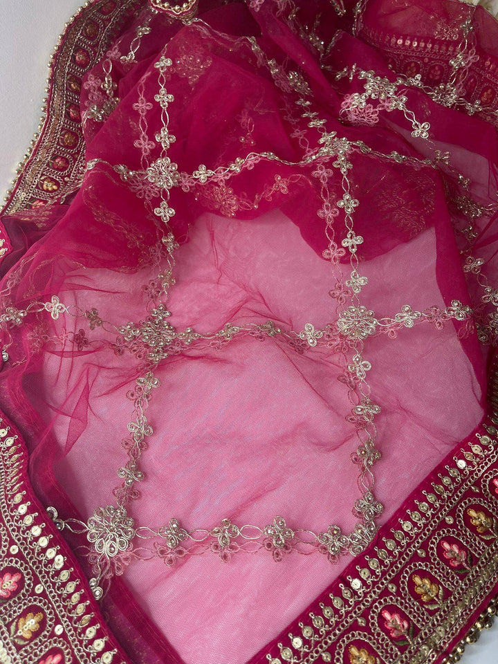 Traditional Bridal Work Dupatta