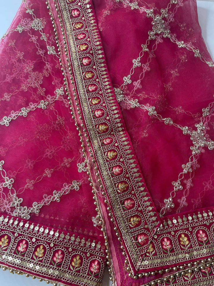 Traditional Bridal Work Dupatta