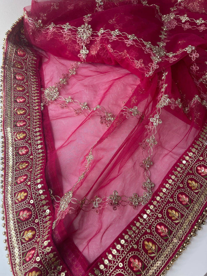 Traditional Bridal Work Dupatta
