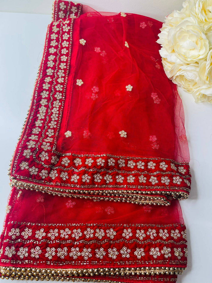 Traditional Bridal Work Dupatta