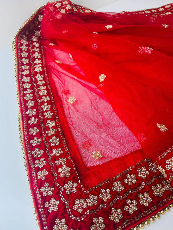 Traditional Bridal Work Dupatta