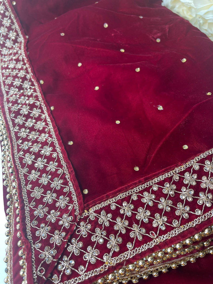 Traditional Bridal Work Dupatta