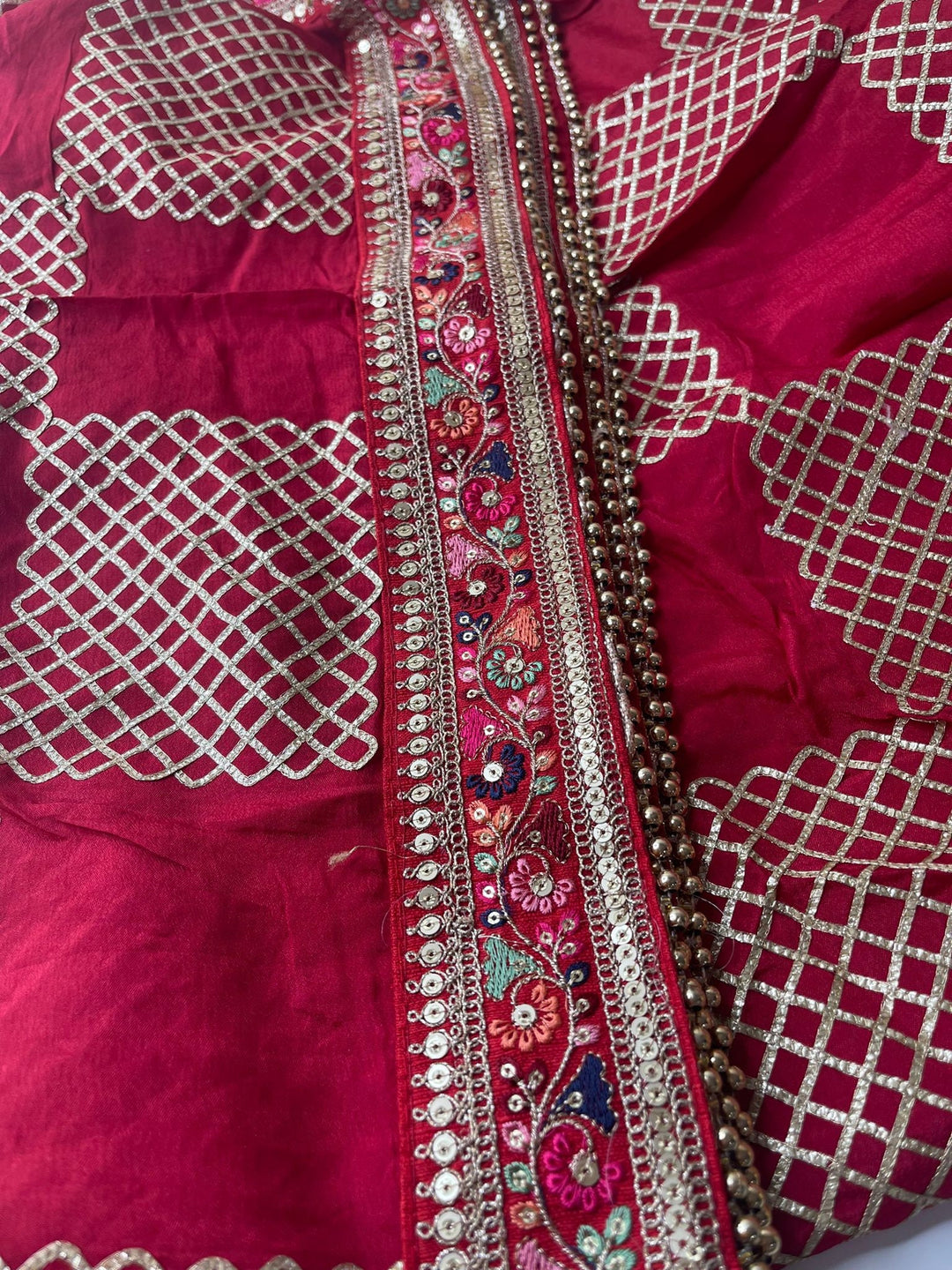 Traditional Bridal Work Dupatta