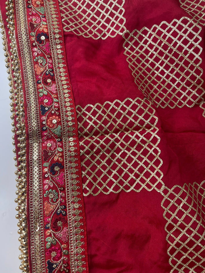 Traditional Bridal Work Dupatta