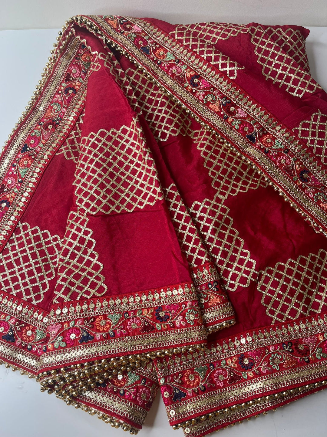 Traditional Bridal Work Dupatta