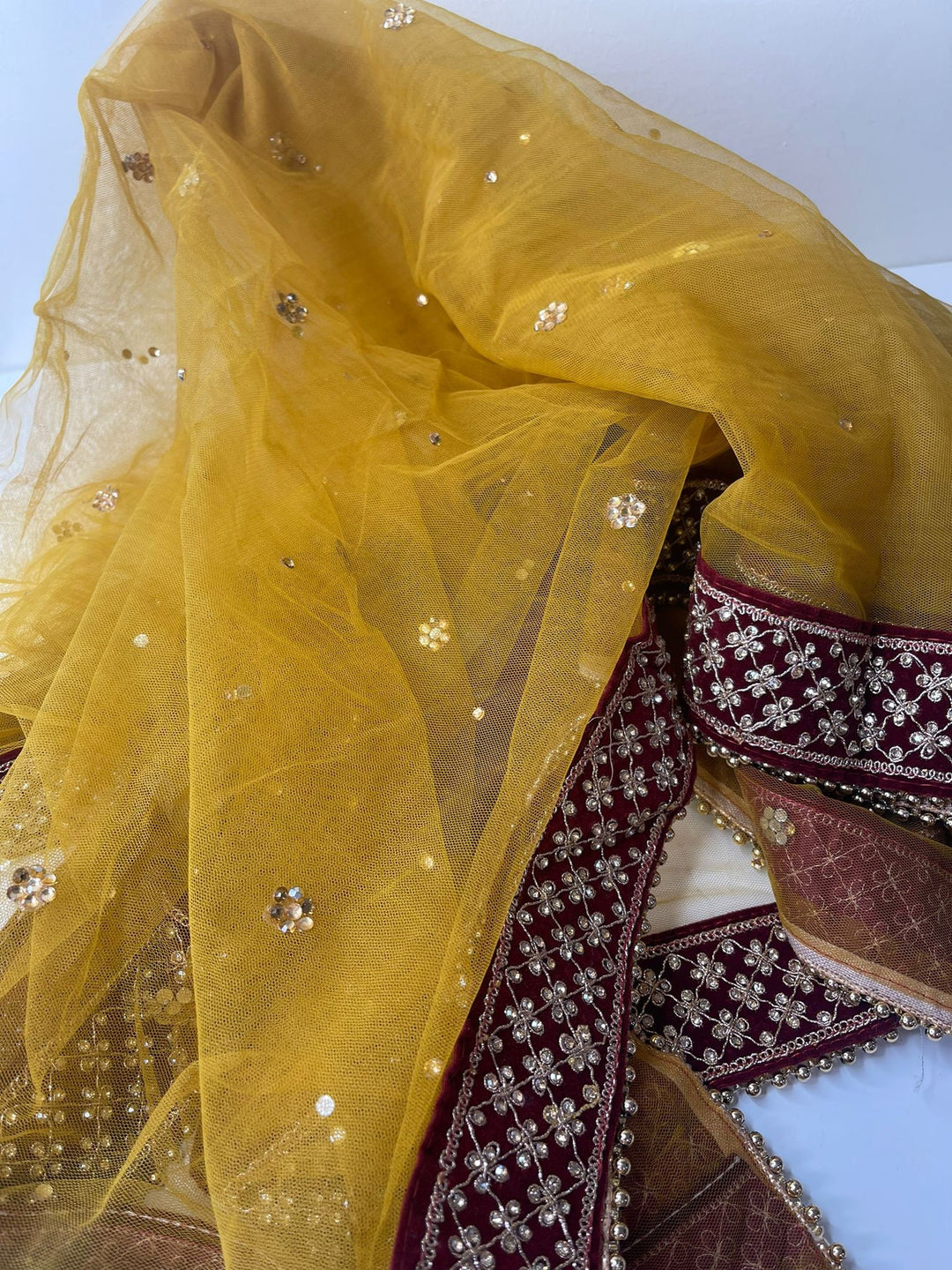 Traditional Bridal Work Dupatta