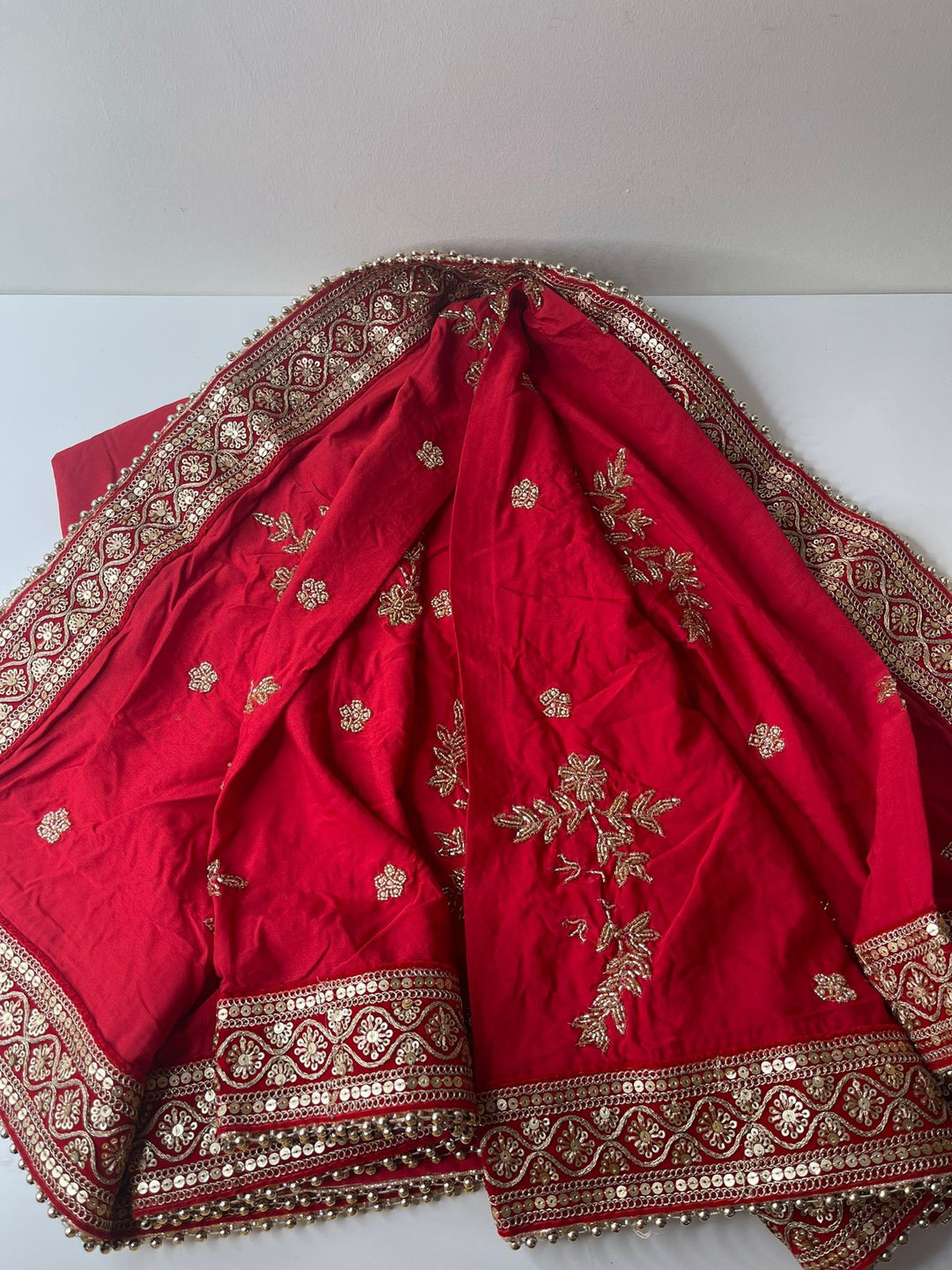 Traditional Bridal Work Dupatta