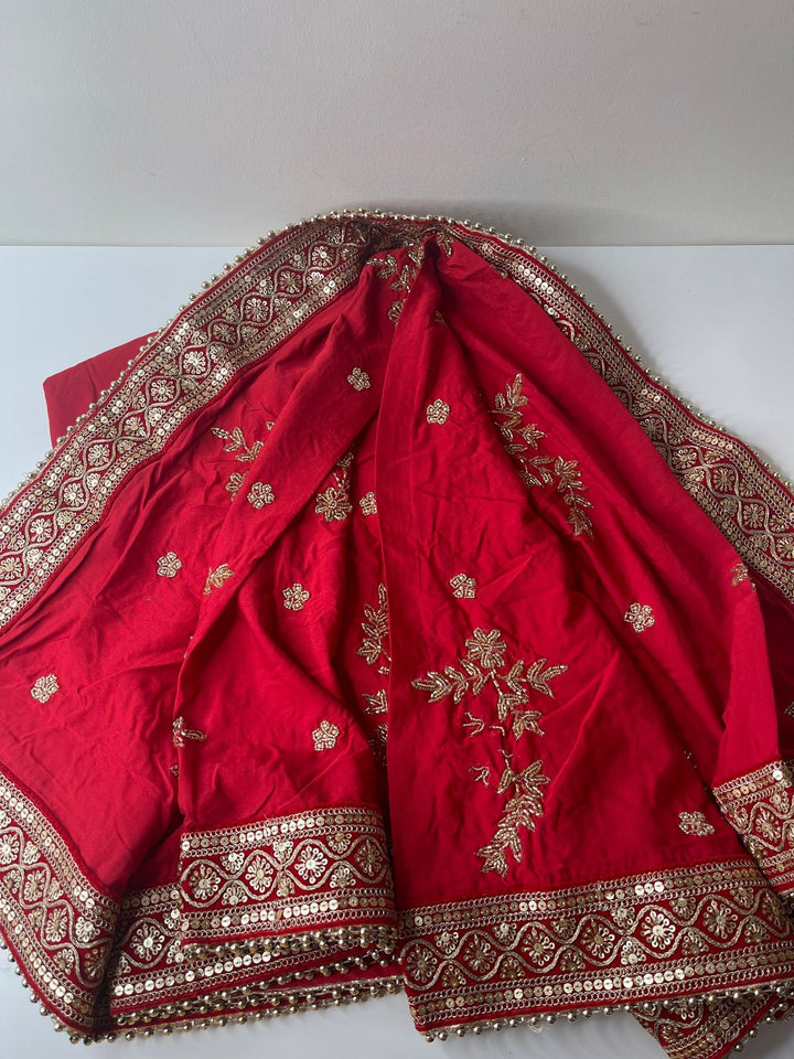 Traditional Bridal Work Dupatta