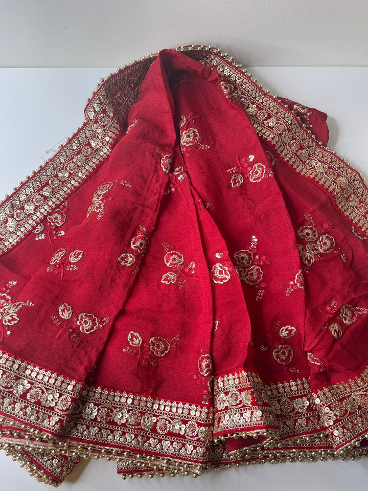 Traditional Bridal Work Dupatta