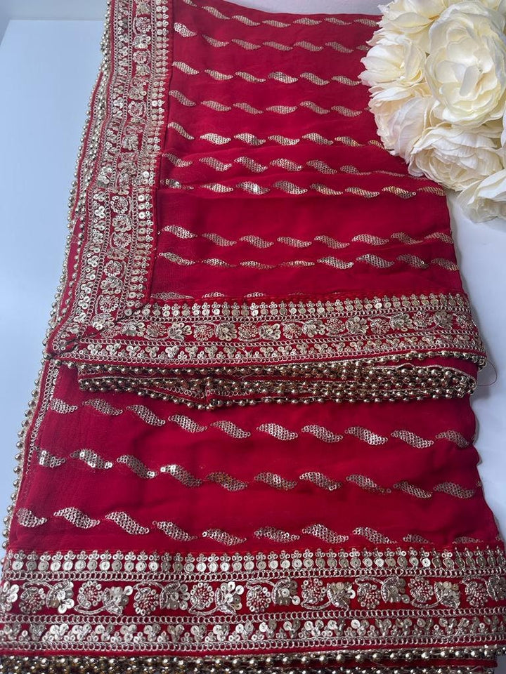 Traditional Bridal Work Dupatta