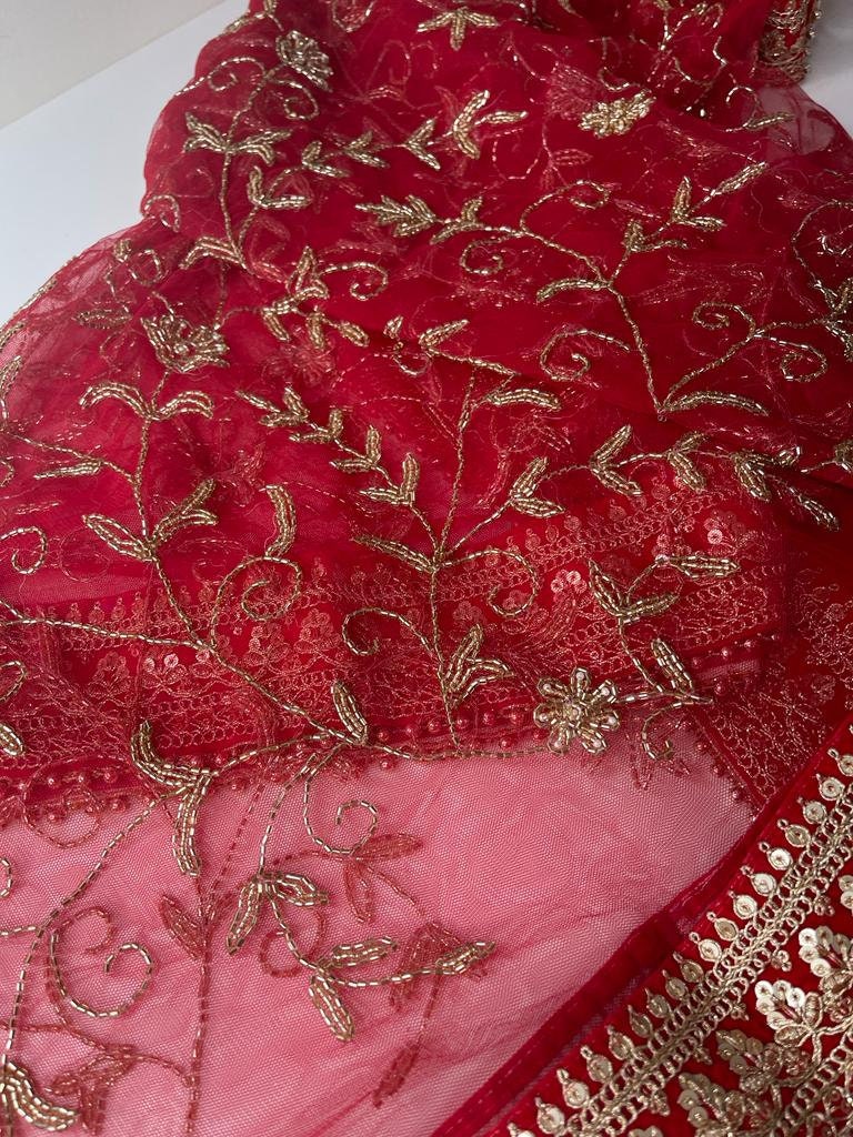 Traditional Bridal Work Dupatta