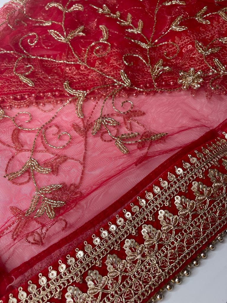 Traditional Bridal Work Dupatta