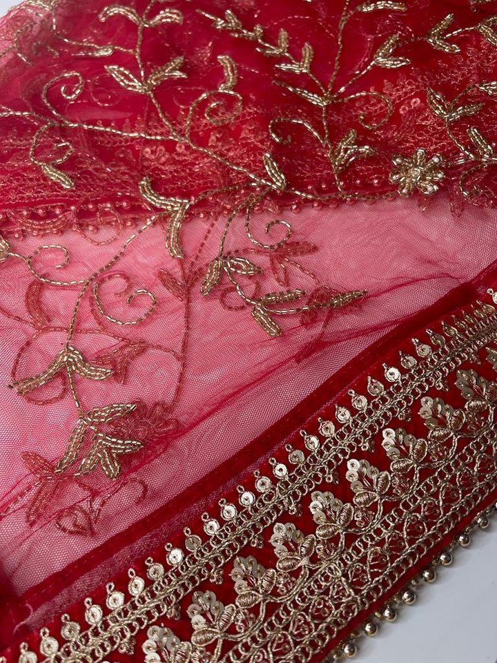Traditional Bridal Work Dupatta