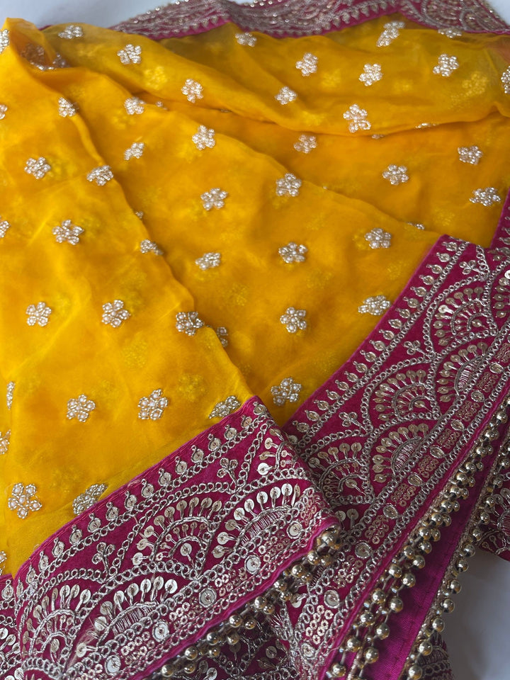 Traditional Bridal Work Dupatta