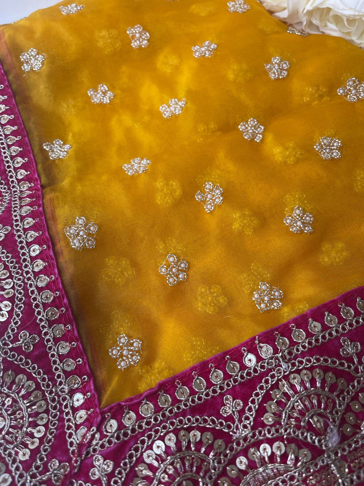 Traditional Bridal Work Dupatta