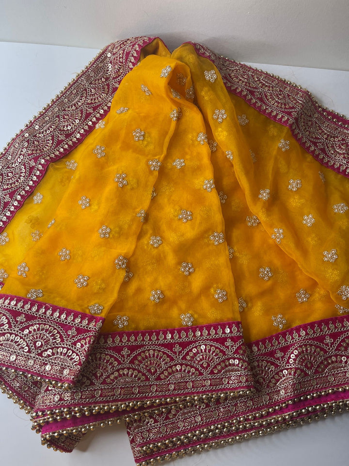 Traditional Bridal Work Dupatta