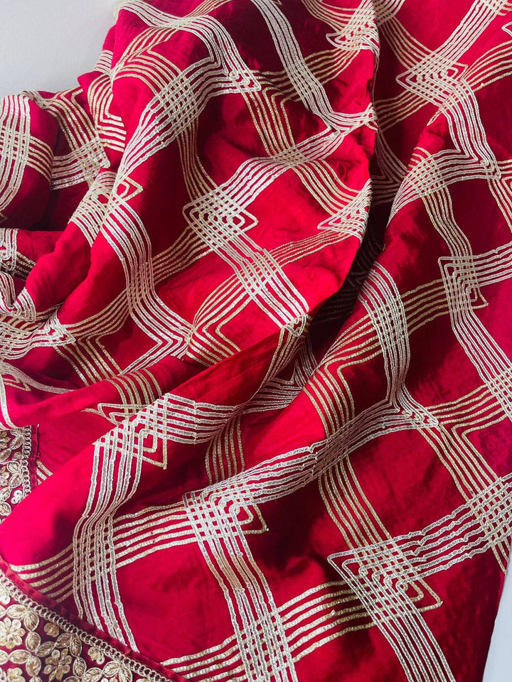 Traditional Bridal Work Dupatta