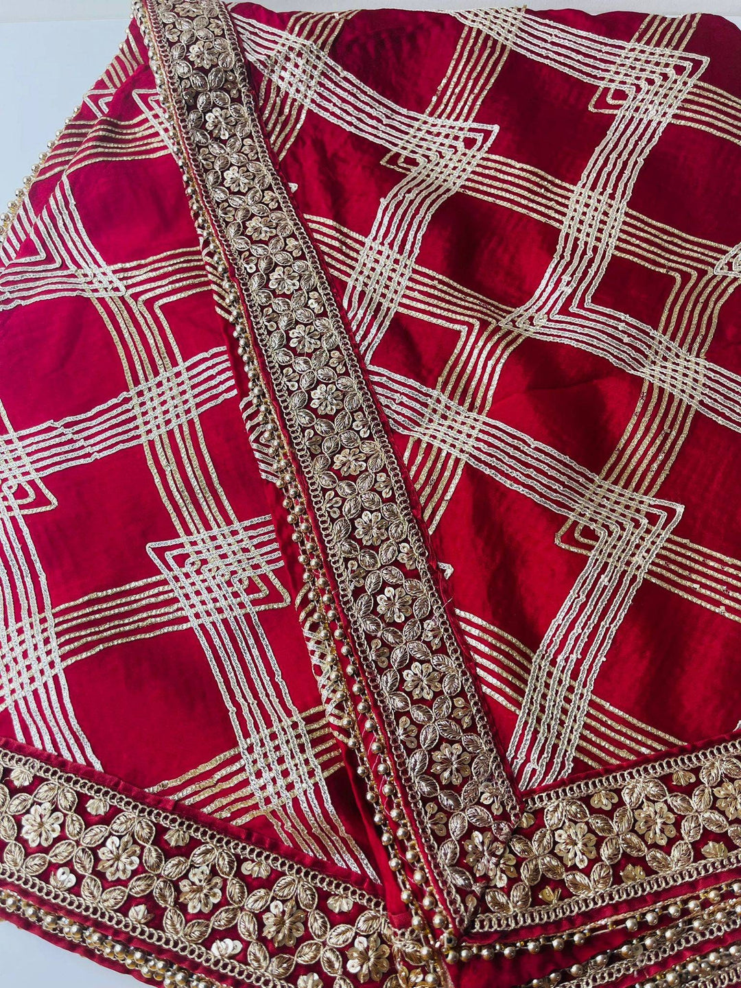 Traditional Bridal Work Dupatta