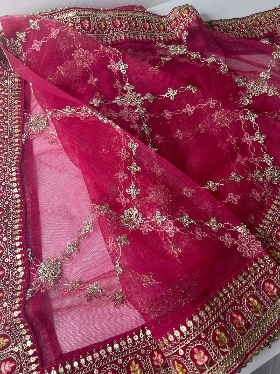 Traditional Bridal Work Dupatta