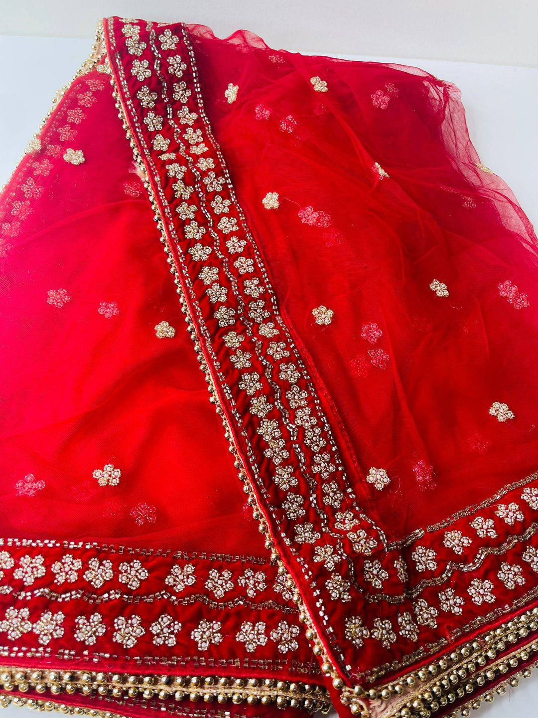 Traditional Bridal Work Dupatta