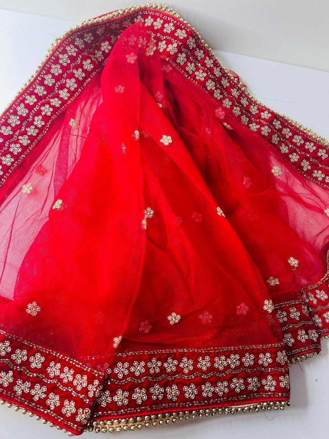 Traditional Bridal Work Dupatta
