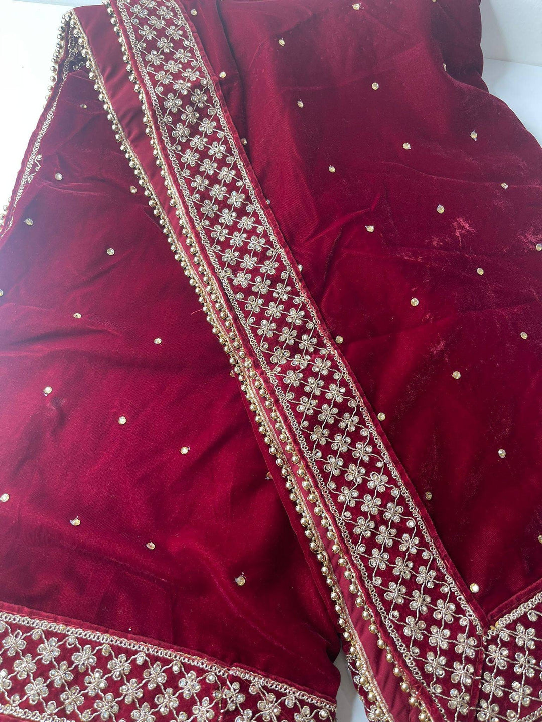 Traditional Bridal Work Dupatta