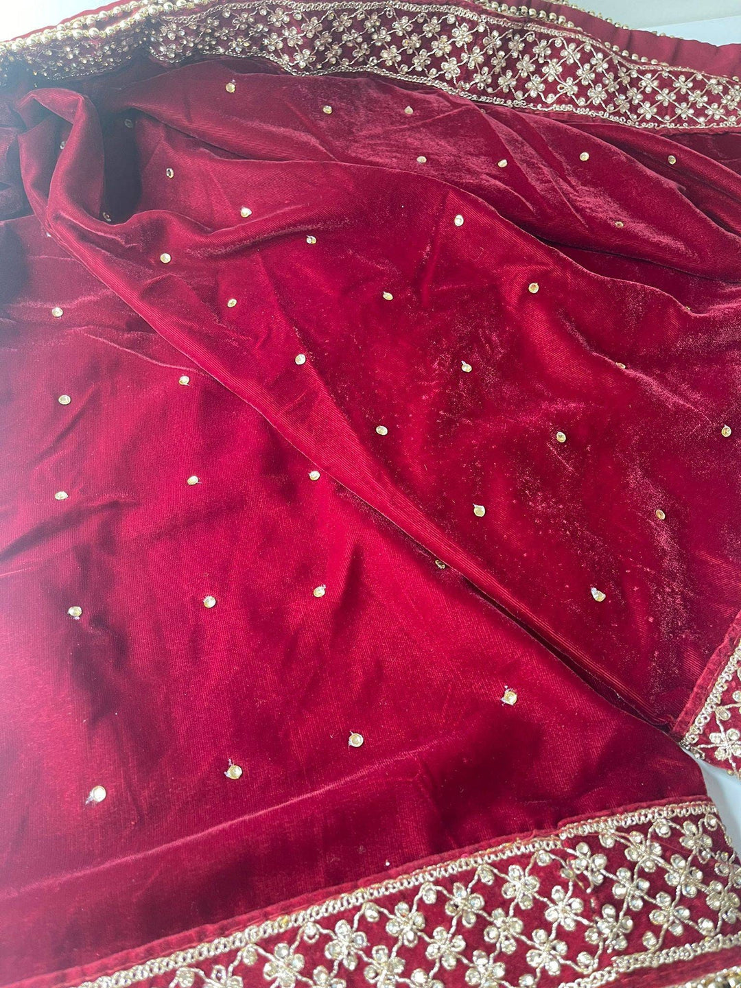 Traditional Bridal Work Dupatta