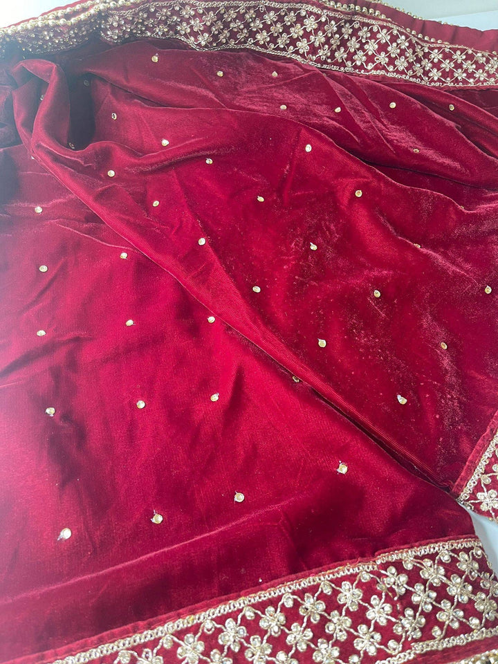 Traditional Bridal Work Dupatta