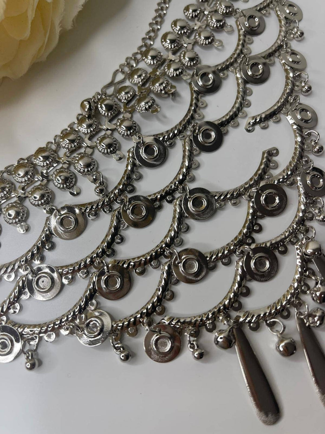 Oxidized Waist belt Kamrband beautiful Bollywood/Pakistani/Indian jewelry