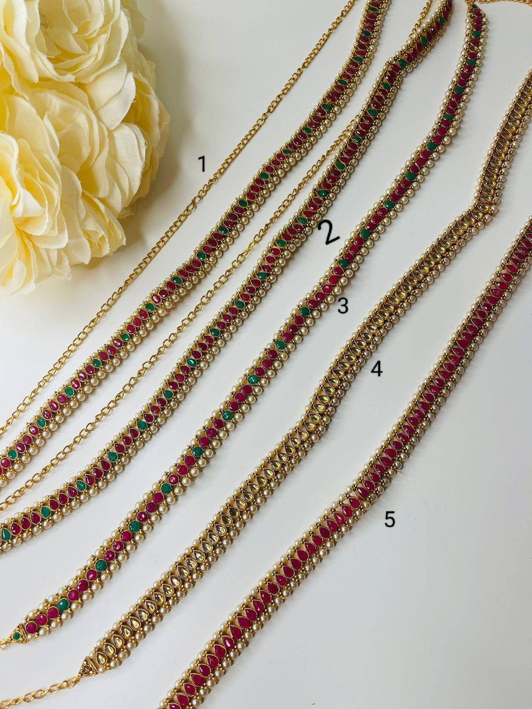 Izhaar Waist belt Kamrband beautiful Bollywood/Pakistani/Indian jewelry