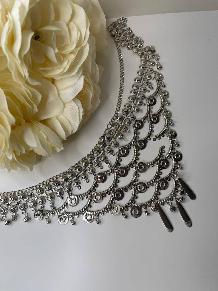 Oxidized Waist belt Kamrband beautiful Bollywood/Pakistani/Indian jewelry