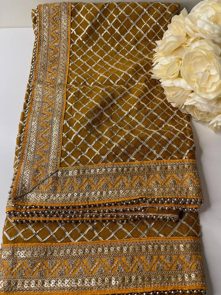 Traditional Bridal Work Dupatta