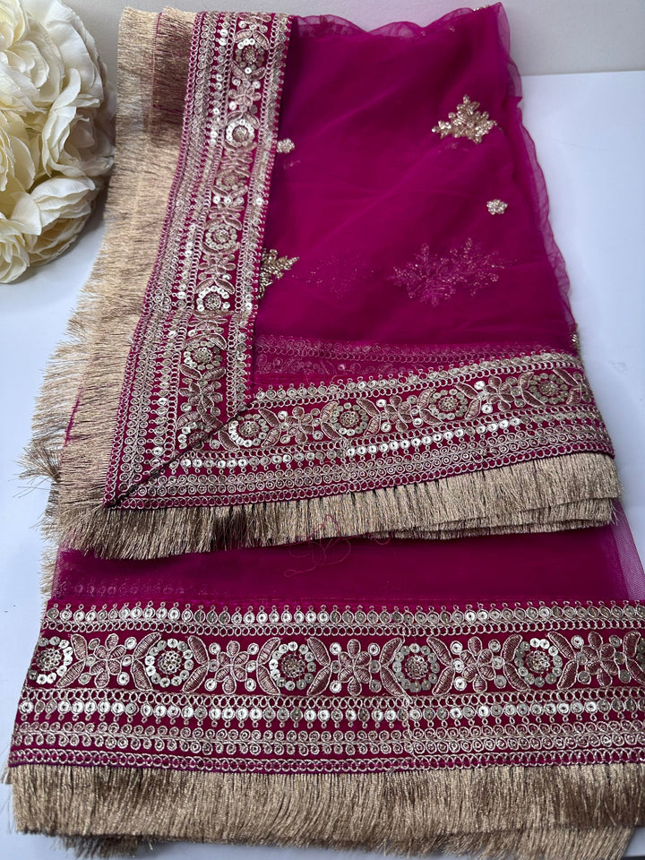 Traditional Bridal Work Dupatta