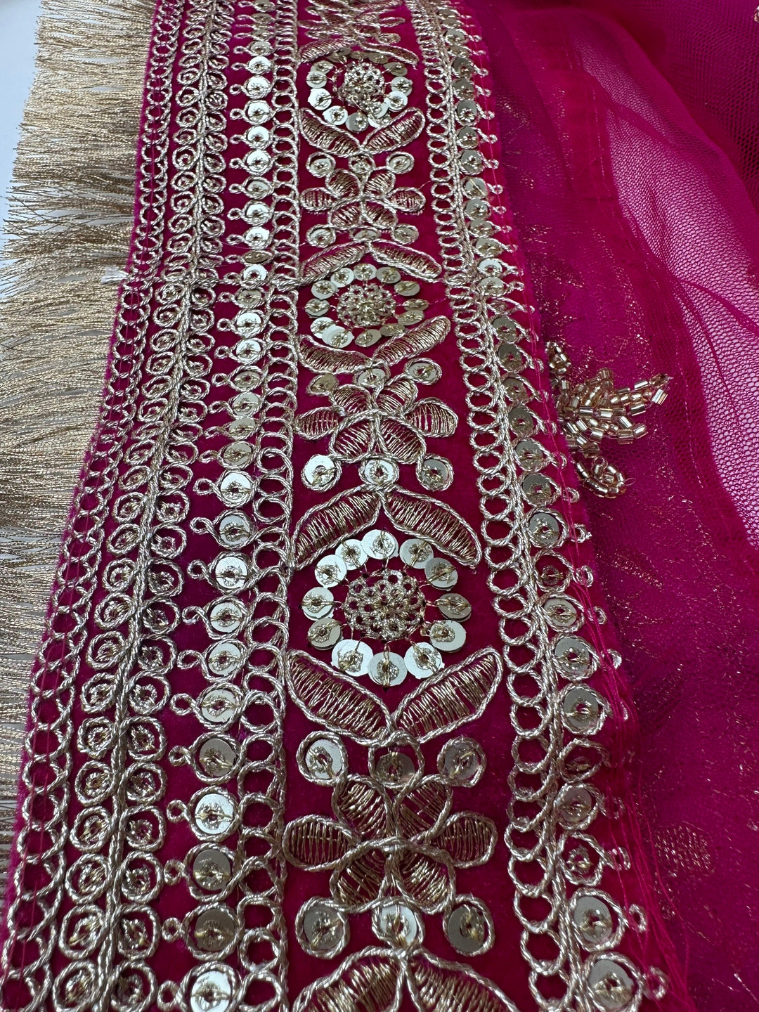 Traditional Bridal Work Dupatta