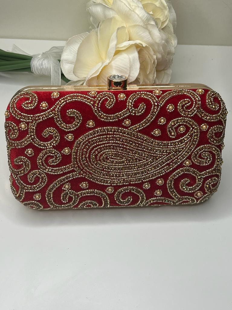 Izhaar Classic Royal Clutch Bag