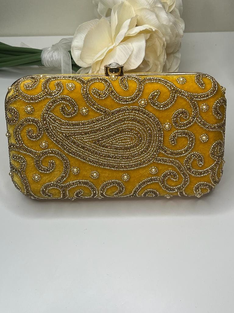 Izhaar Classic Royal Clutch Bag