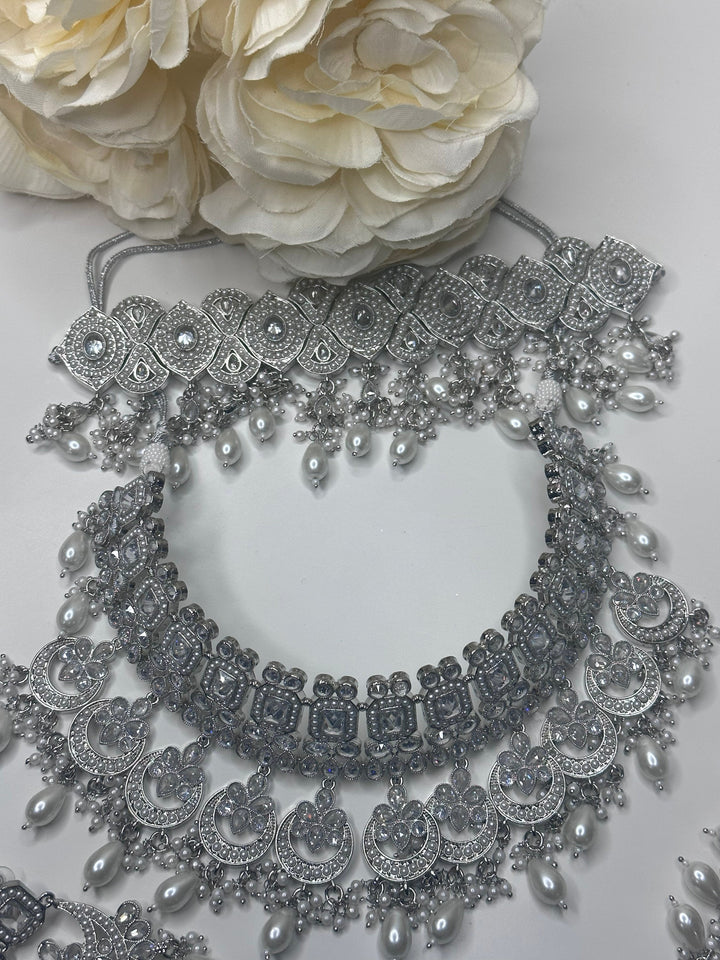 Rev Polki Necklace TikkaADset001