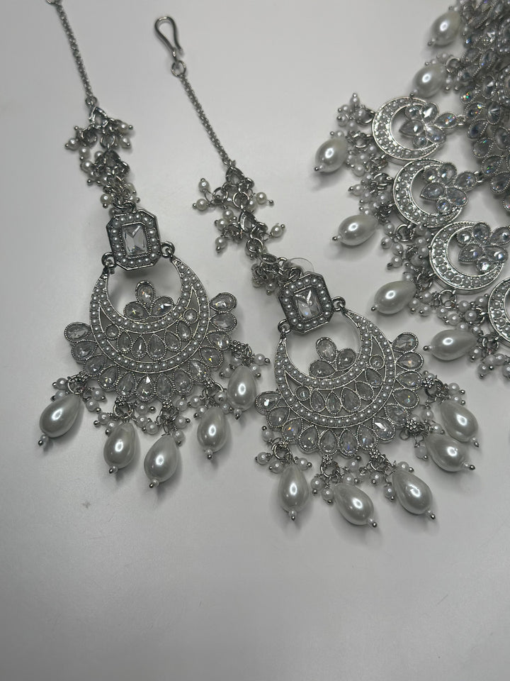 Rev Polki Necklace TikkaADset001