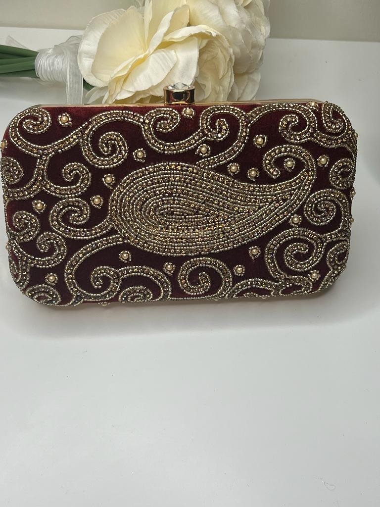 Izhaar Classic Royal Clutch Bag