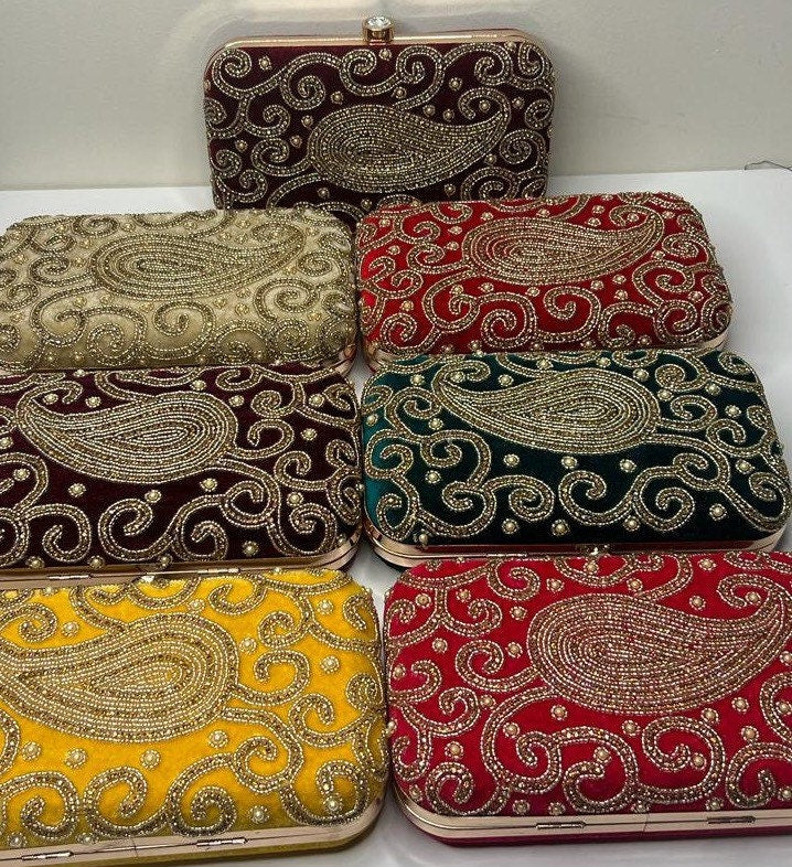 Izhaar Classic Royal Clutch Bag