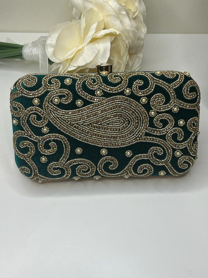 Izhaar Classic Royal Clutch Bag