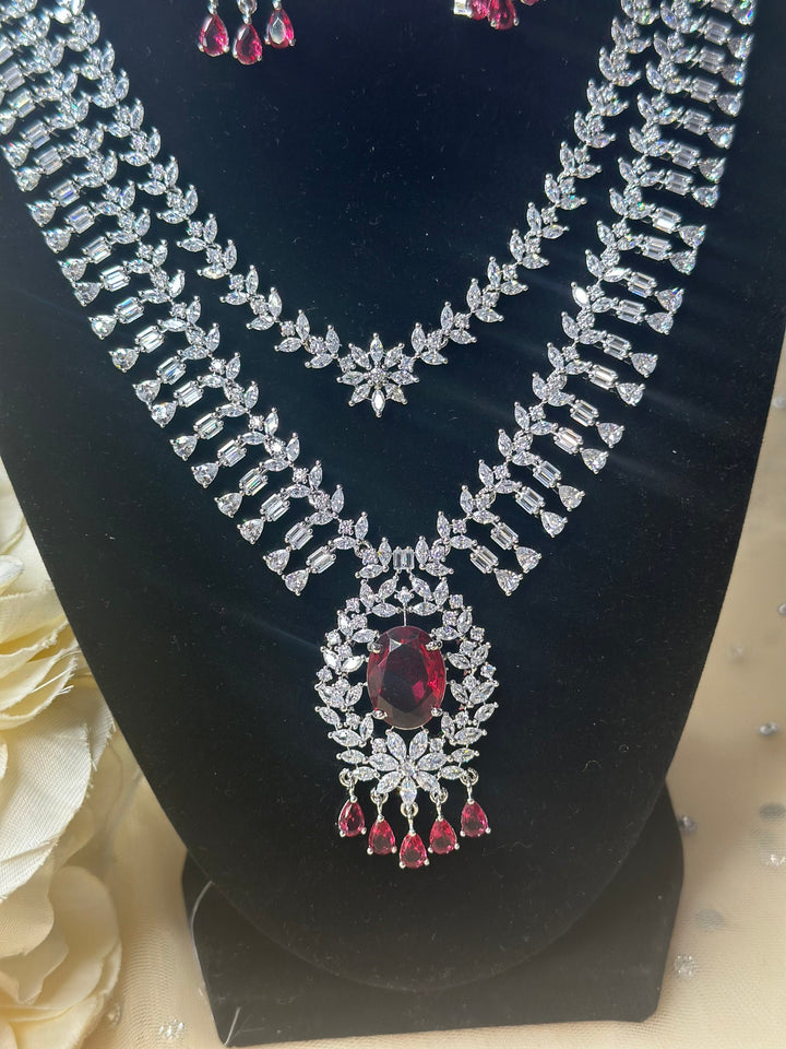 Mallika CZ Necklace