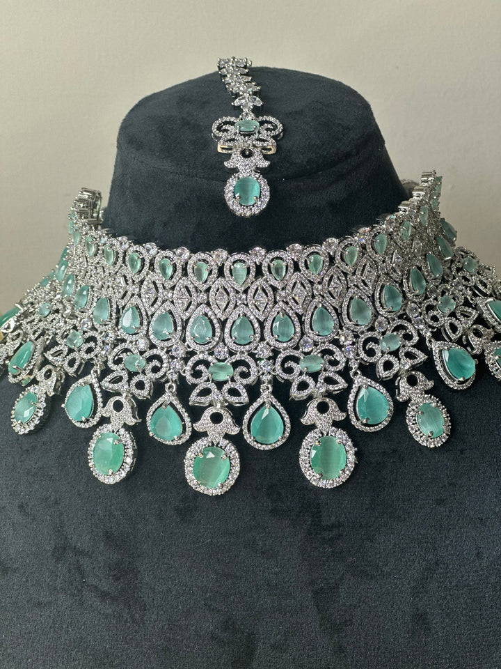 Joy CZ Necklace Set ADset010