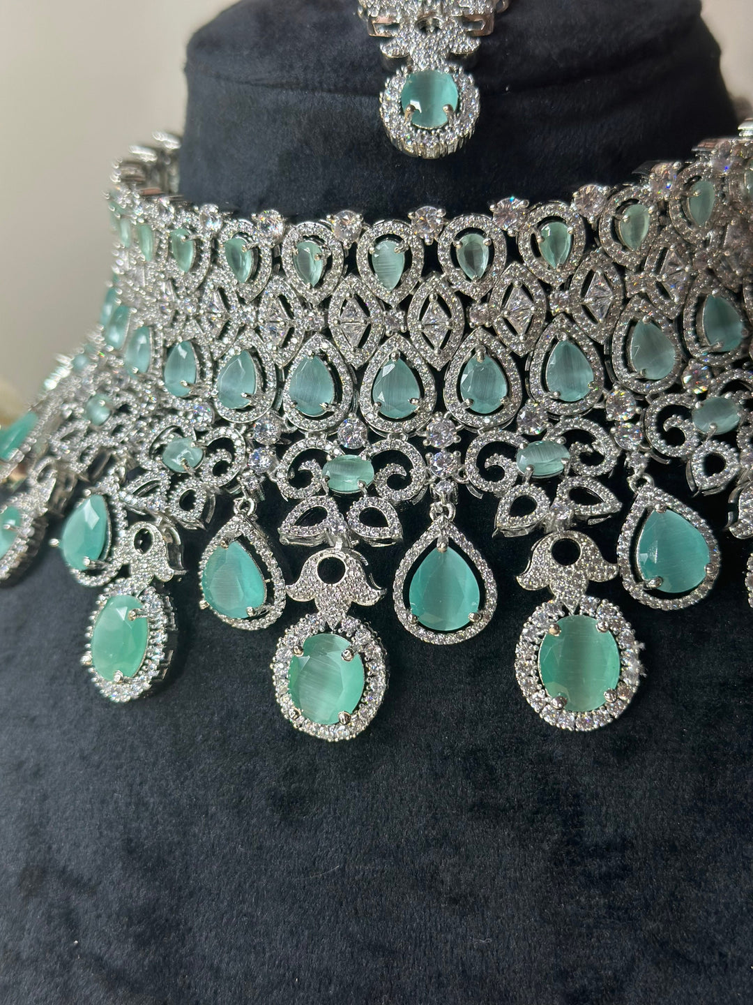 Joy CZ Necklace Set ADset010