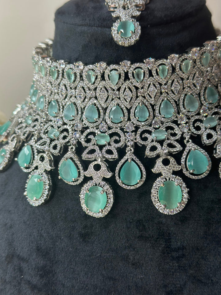 Joy CZ Necklace Set ADset010