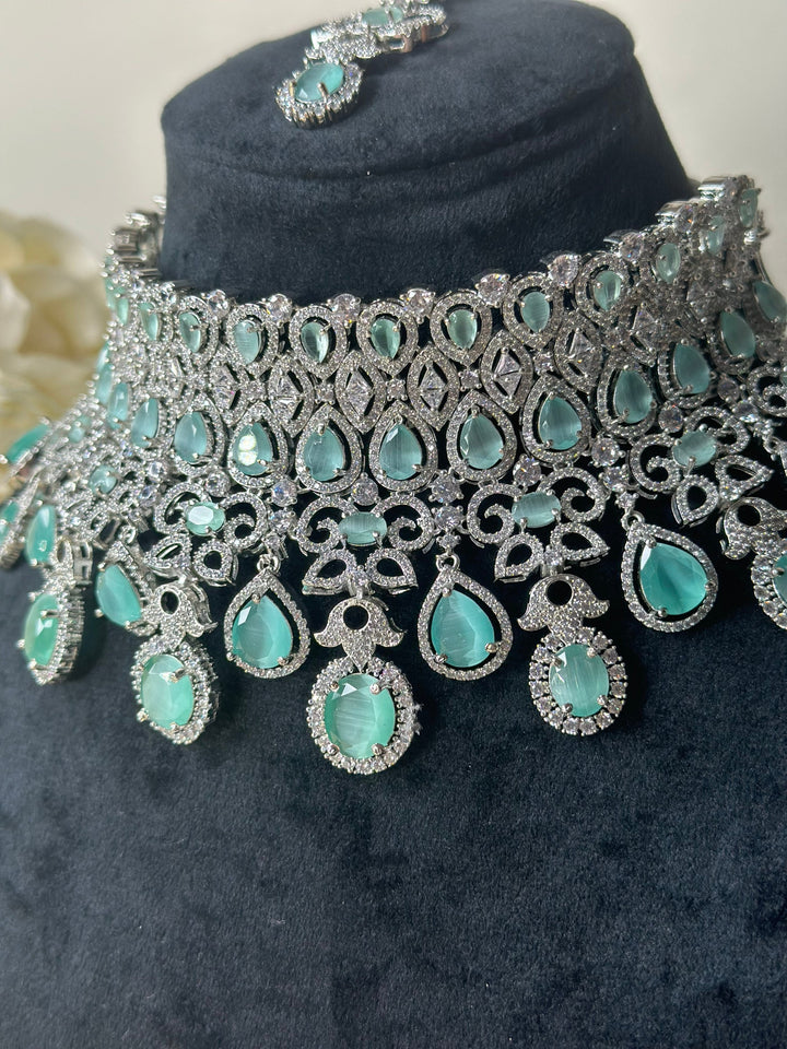 Joy CZ Necklace Set ADset010