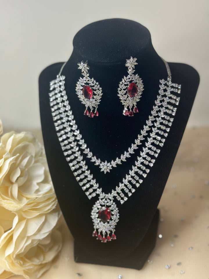 Mallika CZ Necklace