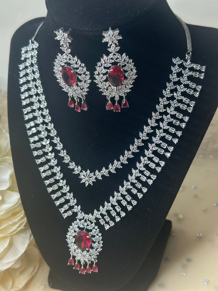 Mallika CZ Necklace