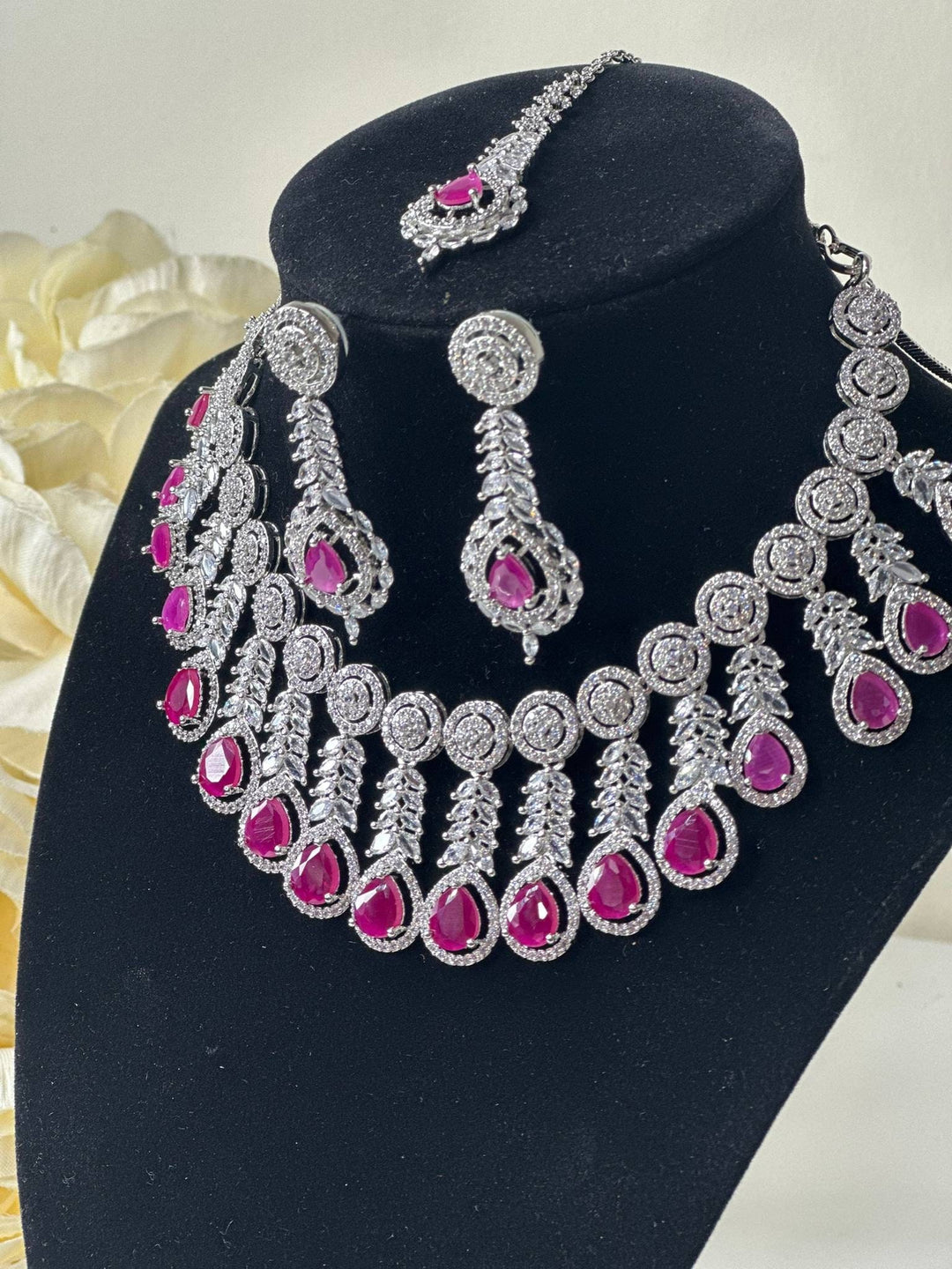 Navya CZ Necklace