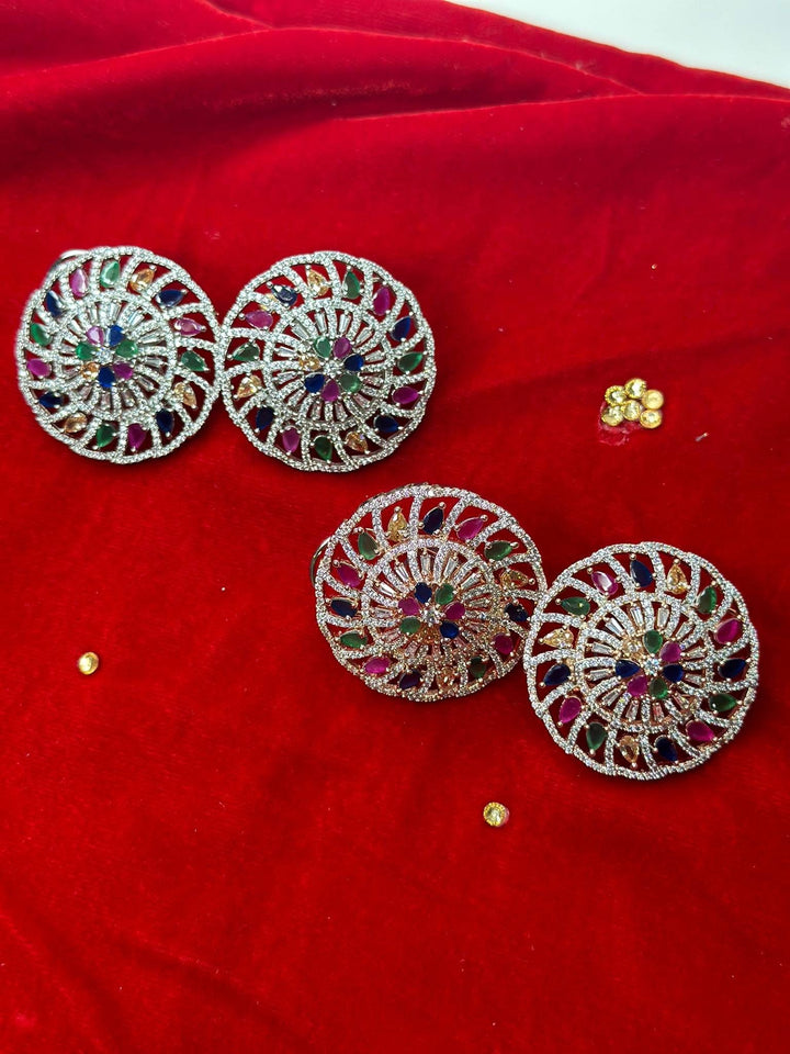 Izhaar Multi Color AD Earring